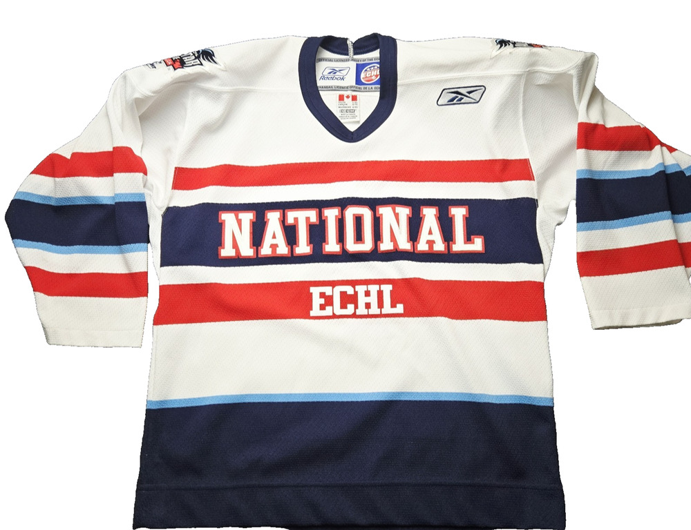 Reebok 2006 ECHL NATIONAL ALL STAR GAME Authentic Hockey Jersey YOUTH L/XL